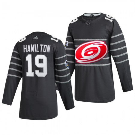 Camisola Carolina Hurricanes Dougie Hamilton 19 Cinza Adidas 2020 NHL All-Star Authentic - Homem